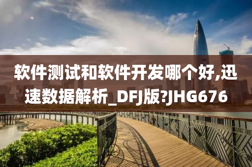 软件测试和软件开发哪个好,迅速数据解析_DFJ版?JHG676