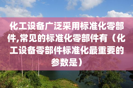 化工设备广泛采用标准化零部件,常见的标准化零部件有（化工设备零部件标准化最重要的参数是）