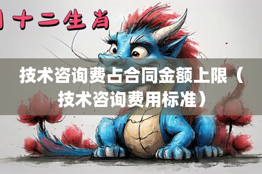 技术咨询费占合同金额上限（技术咨询费用标准）