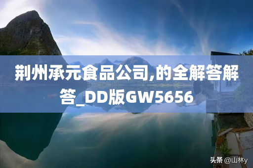 荆州承元食品公司,的全解答解答_DD版GW5656