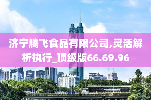 济宁腾飞食品有限公司,灵活解析执行_顶级版66.69.96