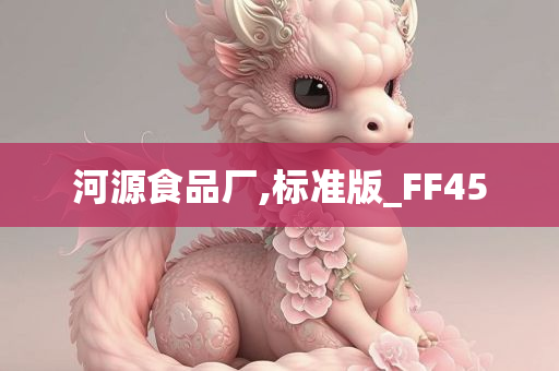 河源食品厂,标准版_FF45