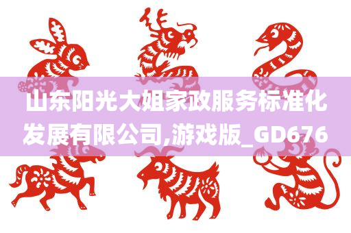 山东阳光大姐家政服务标准化发展有限公司,游戏版_GD676