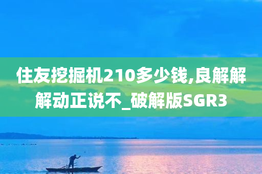 住友挖掘机210多少钱,良解解解动正说不_破解版SGR3