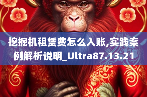 挖掘机租赁费怎么入账,实践案例解析说明_Ultra87.13.21