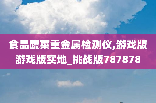 食品蔬菜重金属检测仪,游戏版游戏版实地_挑战版787878