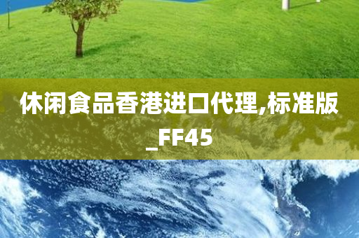 休闲食品香港进口代理,标准版_FF45