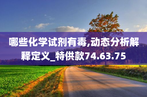 哪些化学试剂有毒,动态分析解释定义_特供款74.63.75