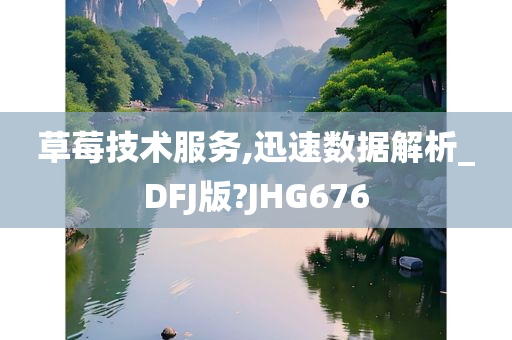 草莓技术服务,迅速数据解析_DFJ版?JHG676