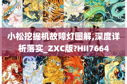 小松挖掘机故障灯图解,深度详析落实_ZXC版?HII7664