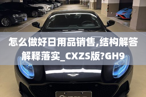 怎么做好日用品销售,结构解答解释落实_CXZS版?GH9