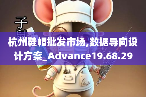 杭州鞋帽批发市场,数据导向设计方案_Advance19.68.29