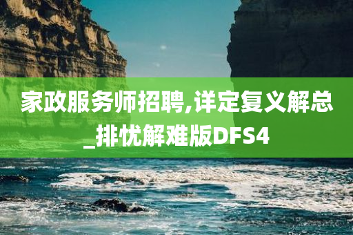 家政服务师招聘,详定复义解总_排忧解难版DFS4