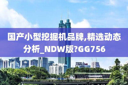 国产小型挖掘机品牌,精选动态分析_NDW版?GG756