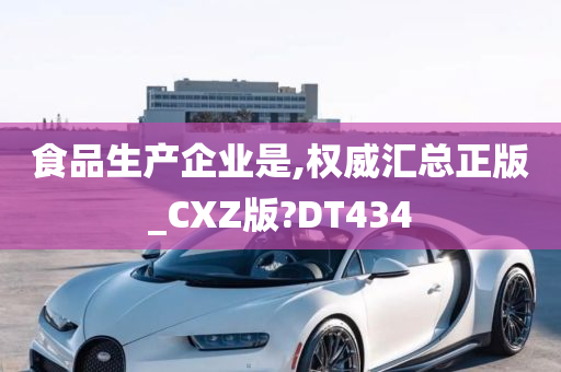 食品生产企业是,权威汇总正版_CXZ版?DT434