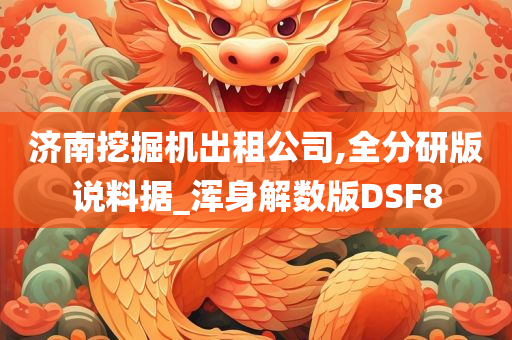 济南挖掘机出租公司,全分研版说料据_浑身解数版DSF8