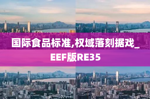 国际食品标准,权域落刻据戏_EEF版RE35