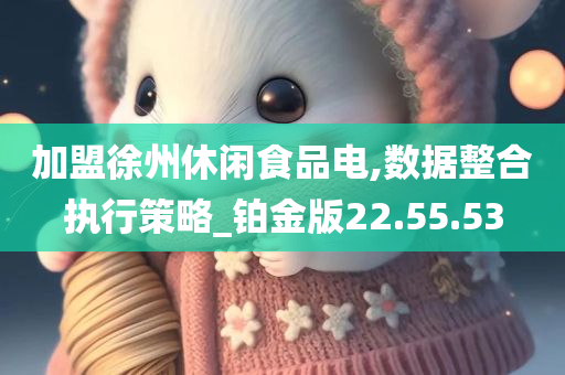 加盟徐州休闲食品电,数据整合执行策略_铂金版22.55.53