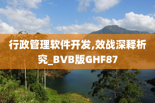 行政管理软件开发,效战深释析究_BVB版GHF87