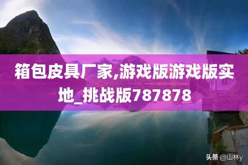 箱包皮具厂家,游戏版游戏版实地_挑战版787878