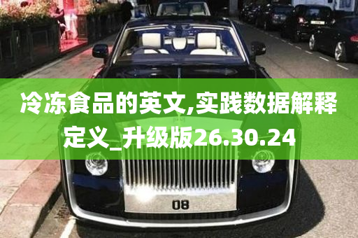 冷冻食品的英文,实践数据解释定义_升级版26.30.24