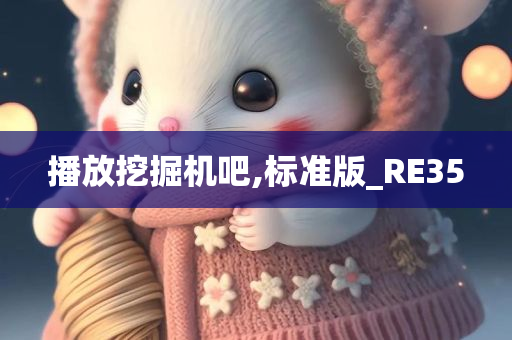 播放挖掘机吧,标准版_RE35