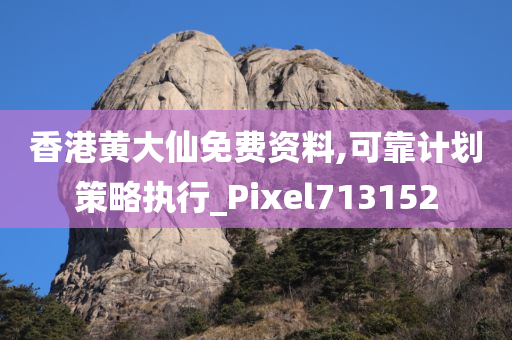 香港黄大仙免费资料,可靠计划策略执行_Pixel713152