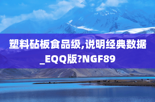 塑料砧板食品级,说明经典数据_EQQ版?NGF89