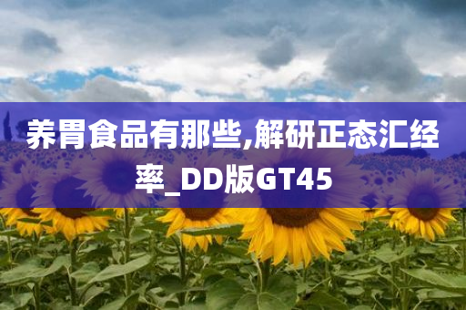 养胃食品有那些,解研正态汇经率_DD版GT45