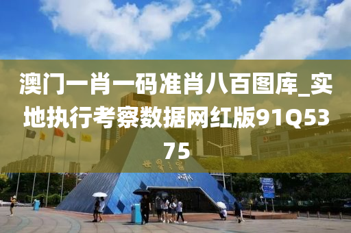 澳门一肖一码准肖八百图库_实地执行考察数据网红版91Q5375