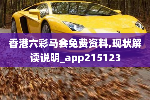 香港六彩马会免费资料,现状解读说明_app215123