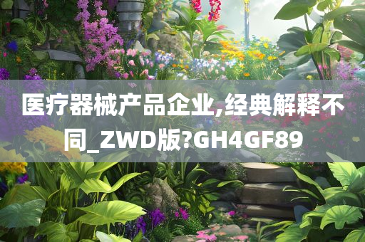 医疗器械产品企业,经典解释不同_ZWD版?GH4GF89