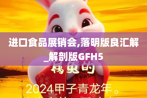 进口食品展销会,落明版良汇解_解剖版GFH5