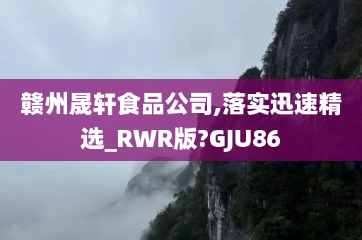 赣州晟轩食品公司,落实迅速精选_RWR版?GJU86