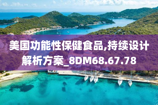 美国功能性保健食品,持续设计解析方案_8DM68.67.78