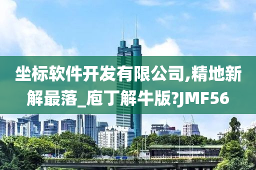 坐标软件开发有限公司,精地新解最落_庖丁解牛版?JMF56