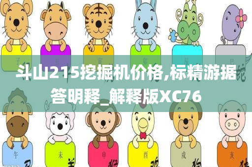 斗山215挖掘机价格,标精游据答明释_解释版XC76