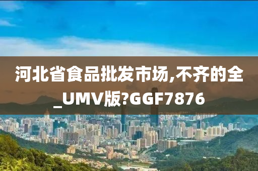 河北省食品批发市场,不齐的全_UMV版?GGF7876