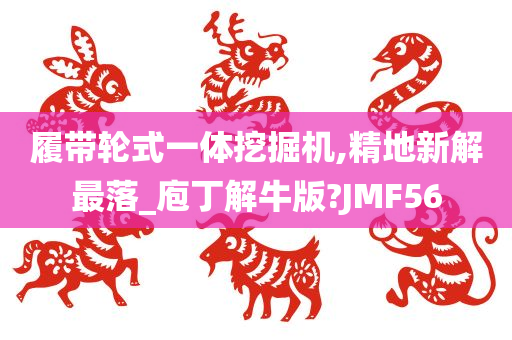 履带轮式一体挖掘机,精地新解最落_庖丁解牛版?JMF56