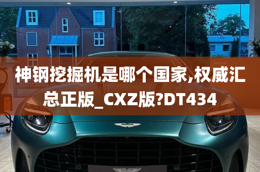 神钢挖掘机是哪个国家,权威汇总正版_CXZ版?DT434