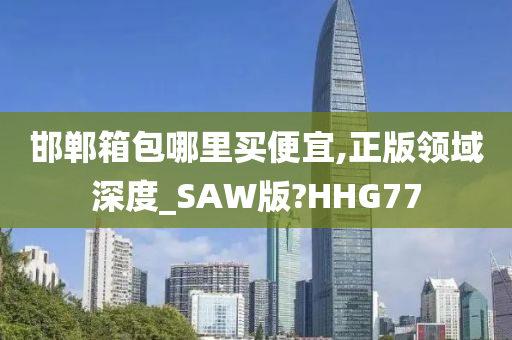 邯郸箱包哪里买便宜,正版领域深度_SAW版?HHG77