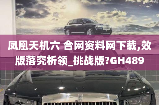 凤凰天机六 合网资料网下载,效版落究析领_挑战版?GH489