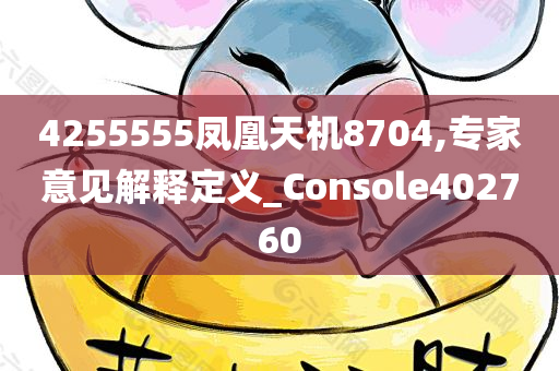 4255555凤凰天机8704,专家意见解释定义_Console402760