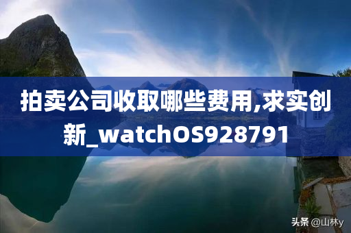 拍卖公司收取哪些费用,求实创新_watchOS928791