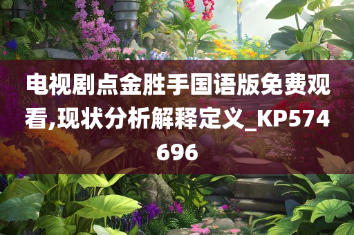 电视剧点金胜手国语版免费观看,现状分析解释定义_KP574696