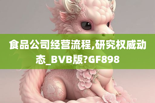 食品公司经营流程,研究权威动态_BVB版?GF898