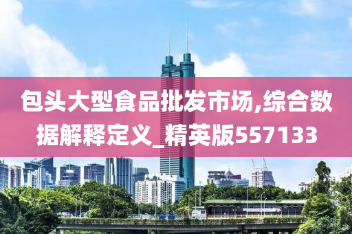 包头大型食品批发市场,综合数据解释定义_精英版557133