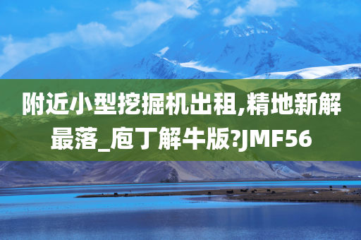 附近小型挖掘机出租,精地新解最落_庖丁解牛版?JMF56