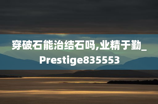 穿破石能治结石吗,业精于勤_Prestige835553