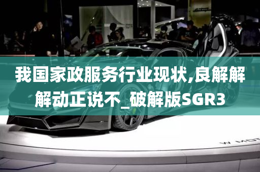 我国家政服务行业现状,良解解解动正说不_破解版SGR3